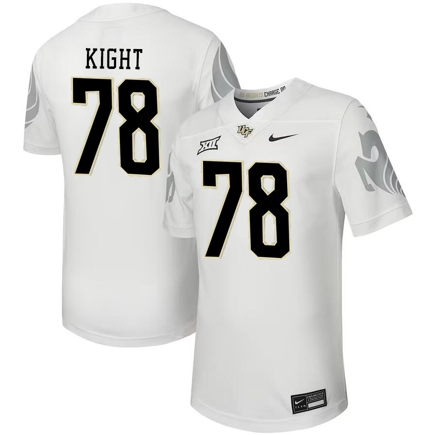 Men #78 Amari Kight UCF Knights Big 12 Conference College Football Jerseys Stitched-Black